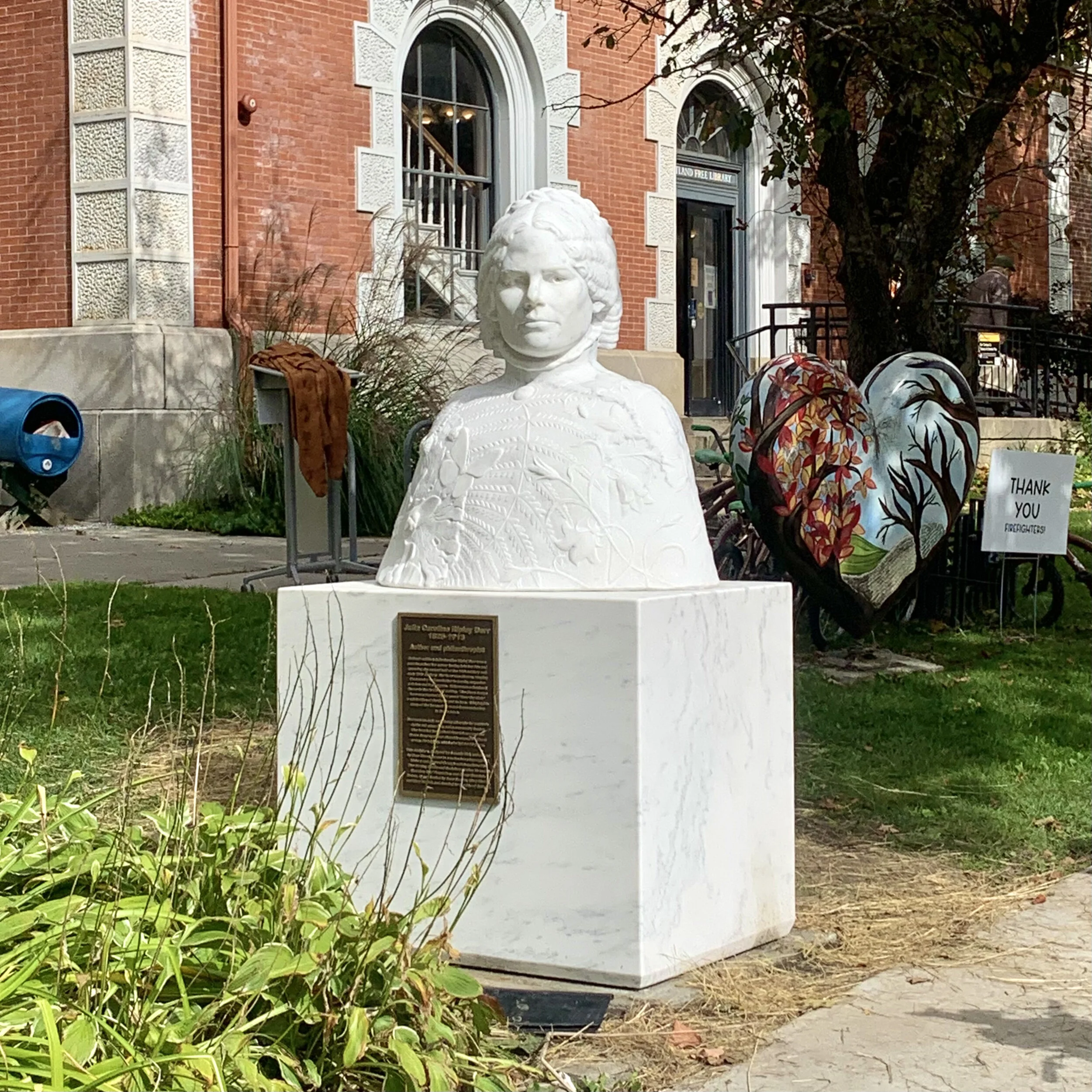 Poet and ‘trailblazer’ Julia Dorr latest edition to Rutland Sculpture Trail