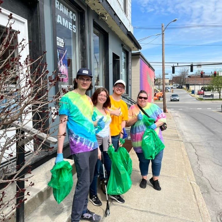 Thank you to our wonderful @greenupvermont volunteers! Your hard work and dedication to keeping our downtown community clean is greatly appreciated. Saturday was a beautiful day and it was a great effort: collectively, we picked up 24 bags of trash f