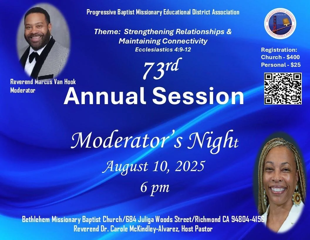 Progressive District 73rd Annual Session: Moderator's Night