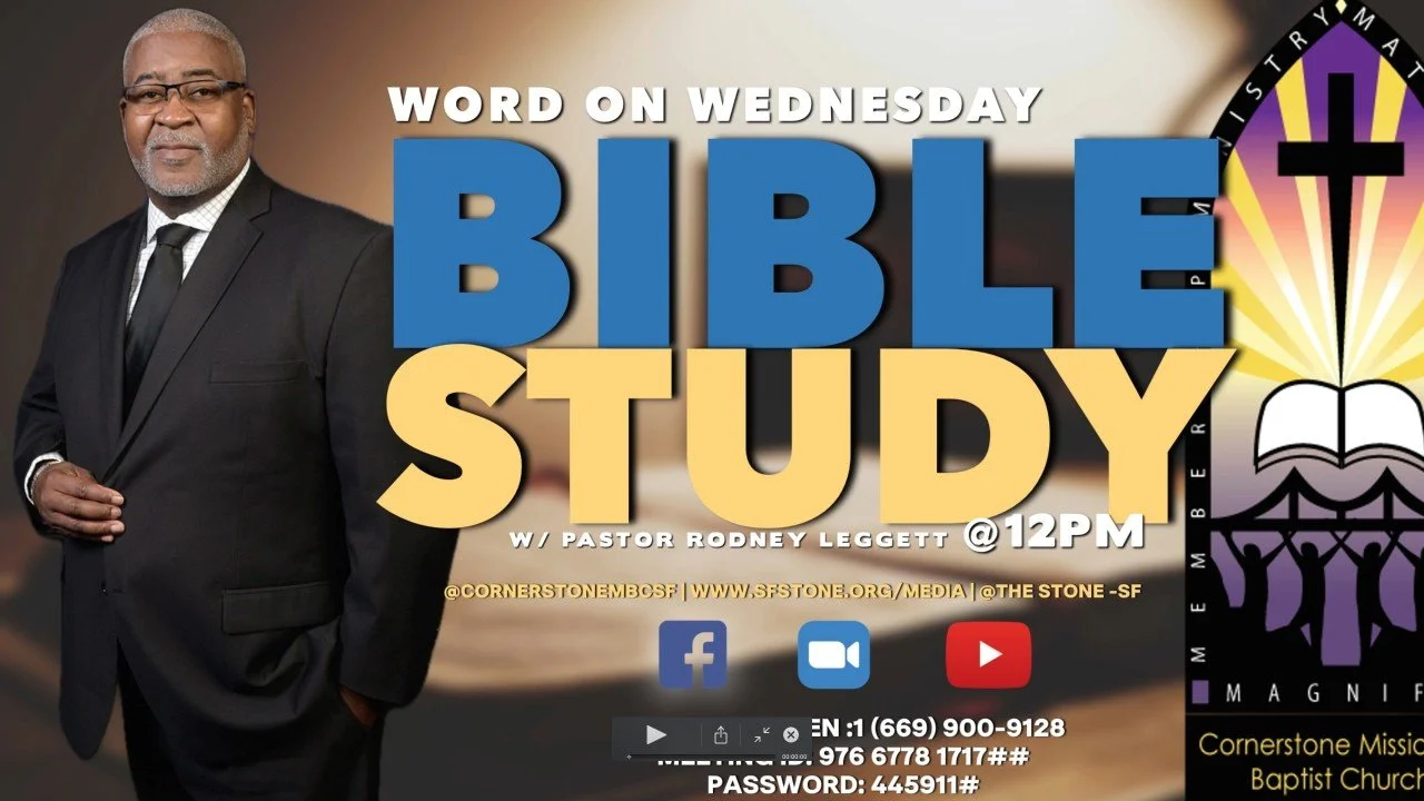 Bible Study - Word on Wednesday