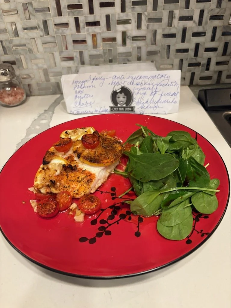 Baked Cod with Lemon &amp; Garlic    January 2026