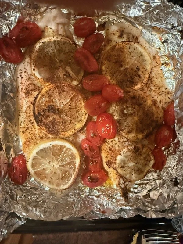 Baked Cod with Lemon &amp; Garlic    January 2026