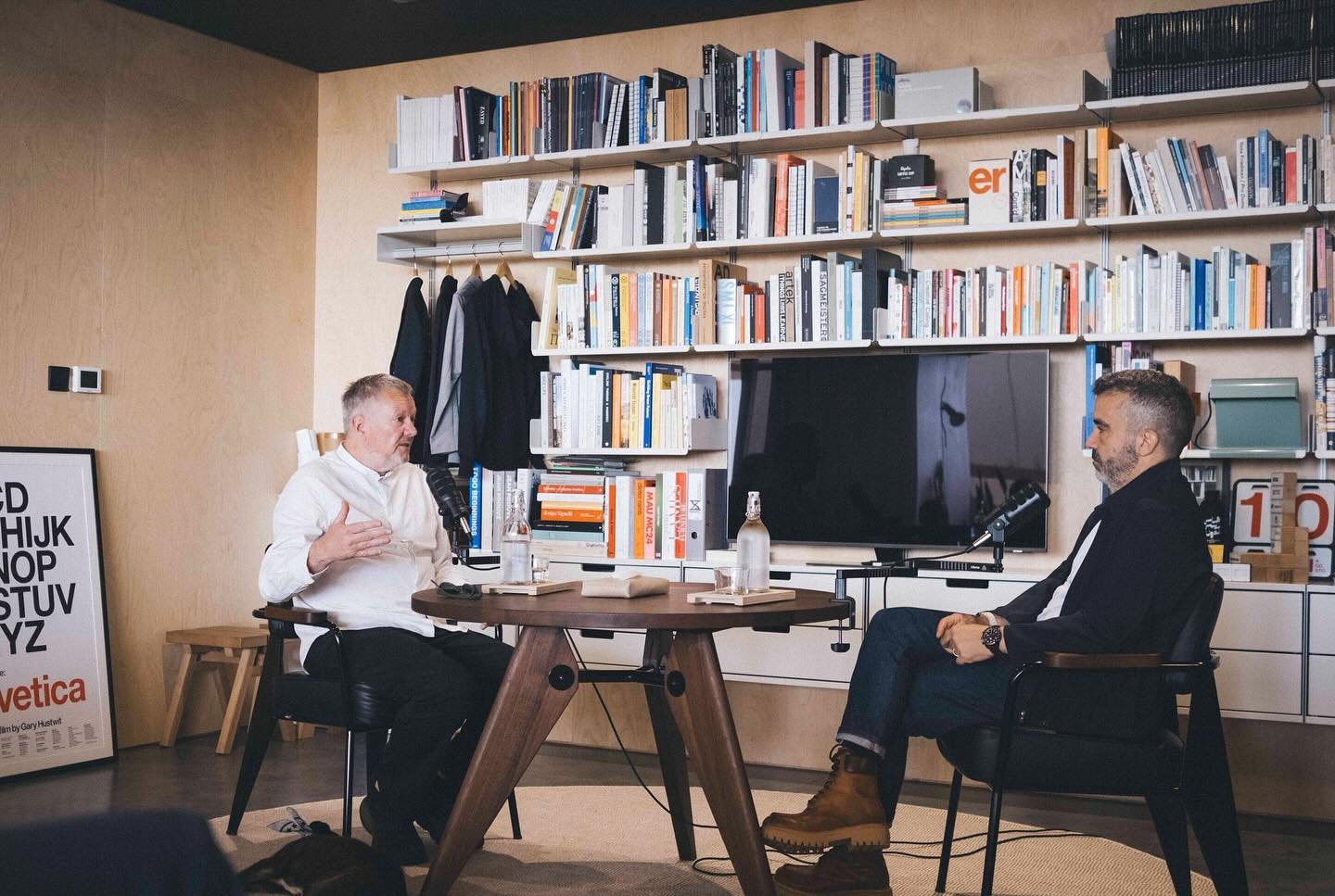 Day off tomorrow? Bless your ears and your brain with the Small Talk between Nuno &amp; @snohetta co-founder Kjetil Thorsen, recorded live at Final Draft 2025. It&rsquo;s really good, we promise.
No day off tomorrow? Bless your ears with it anyway. 
