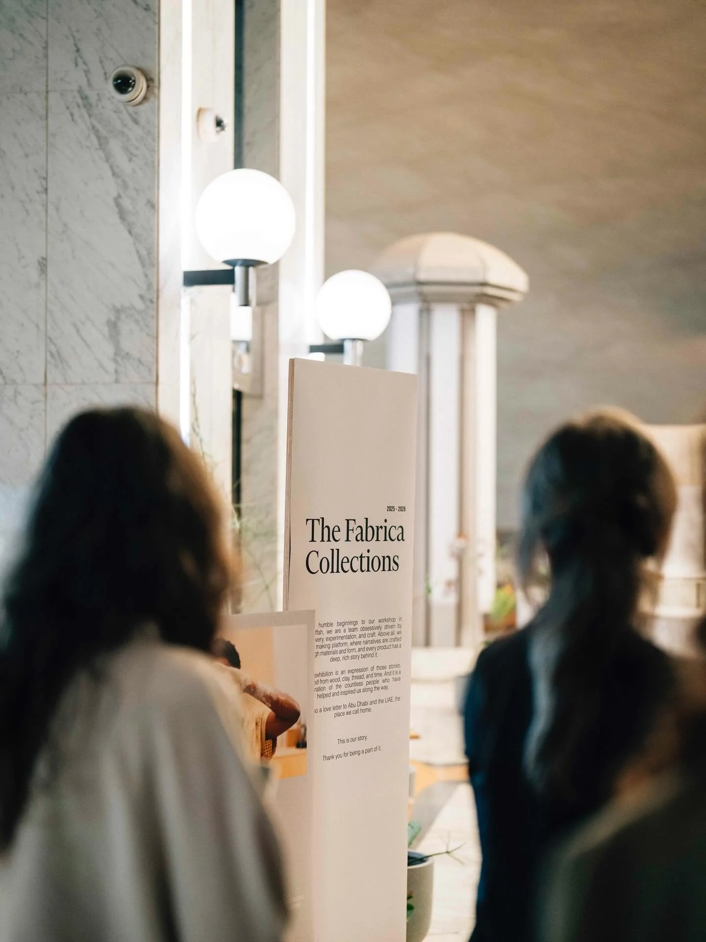 After years in the making, through countless minds, hands, and moments, the Fabrica Collections are finally live. 
Its layers on layers on layers of the stories, sketches, and objects all inspired by, designed and made in the UAE 🇦🇪
We&rsquo;ll kee