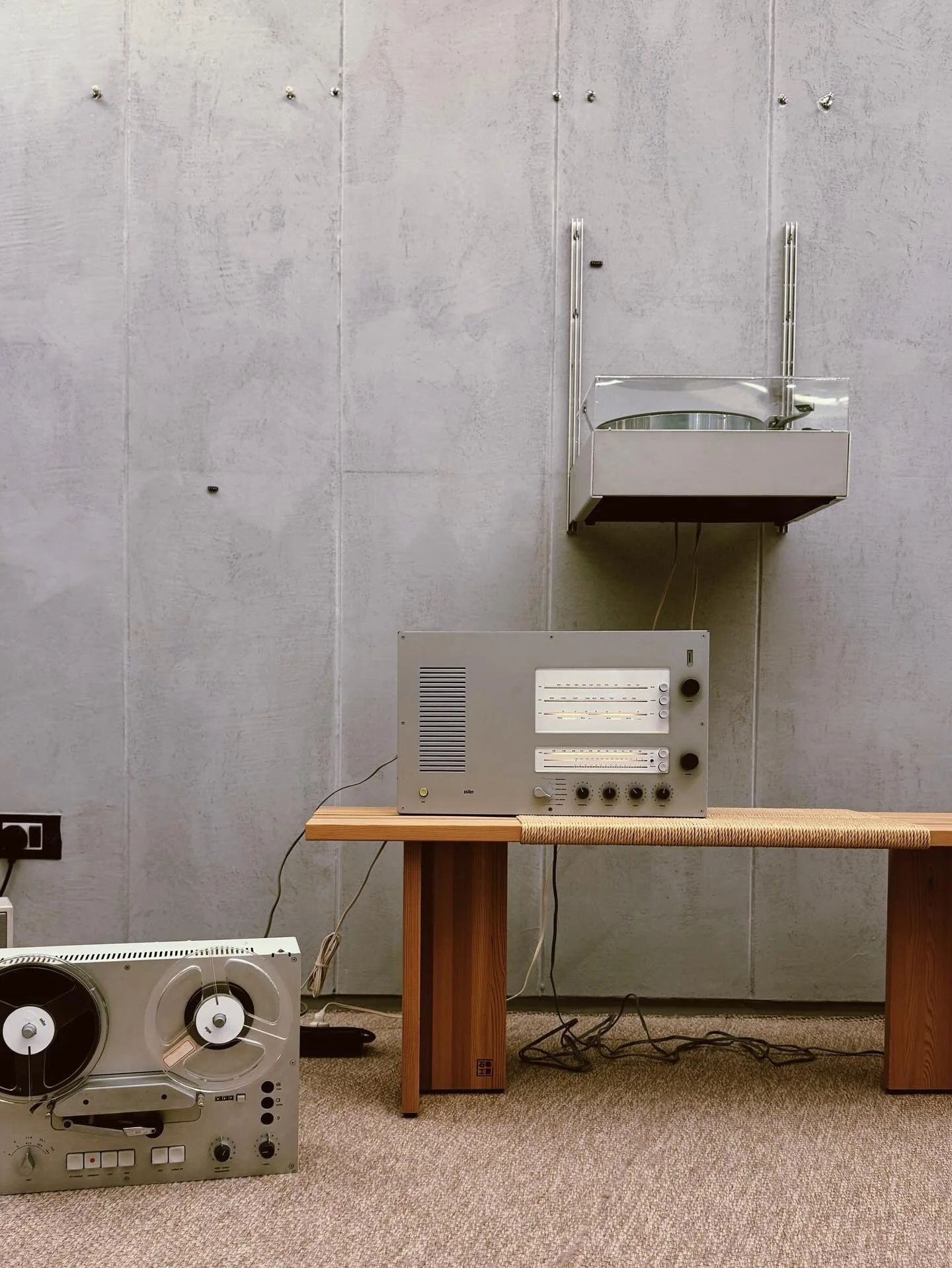 It works! 
Straight from the 1960&rsquo;s, via Braun and the man himself Dieter Rams. One of the first modular stereo systems, and just a damn good piece of design.
Will we fire it up at Lost &amp; Found on Thursday?
Yes we will.