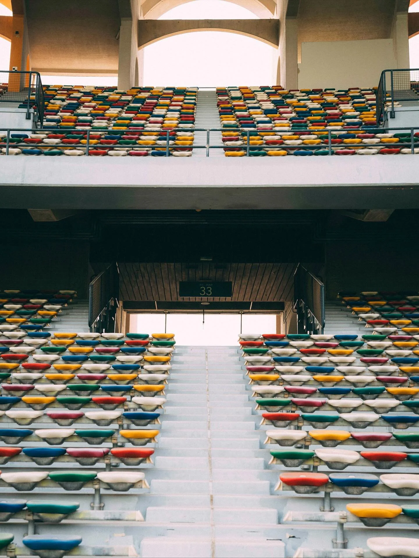 Dreaming in full color today: Zayed Sports City in Abu Dhabi and pigment storage in Tokyo. 
CMYK or RGB - choose your poison and enjoy the hues wherever you are.