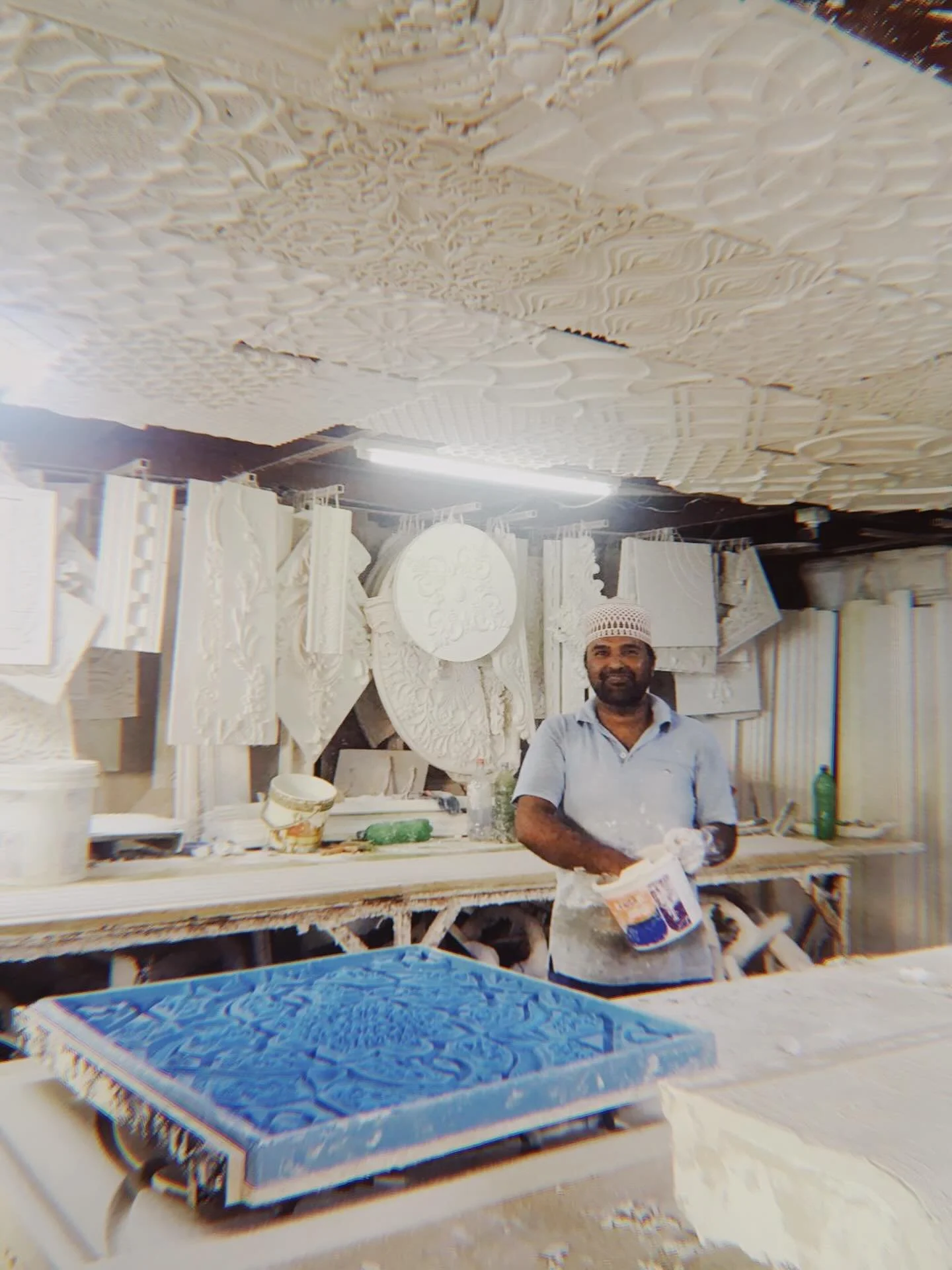 Another day of opening random doors in Mussafah and making new friends. The design isn&rsquo;t really in our lane, but we can always appreciate the craft.