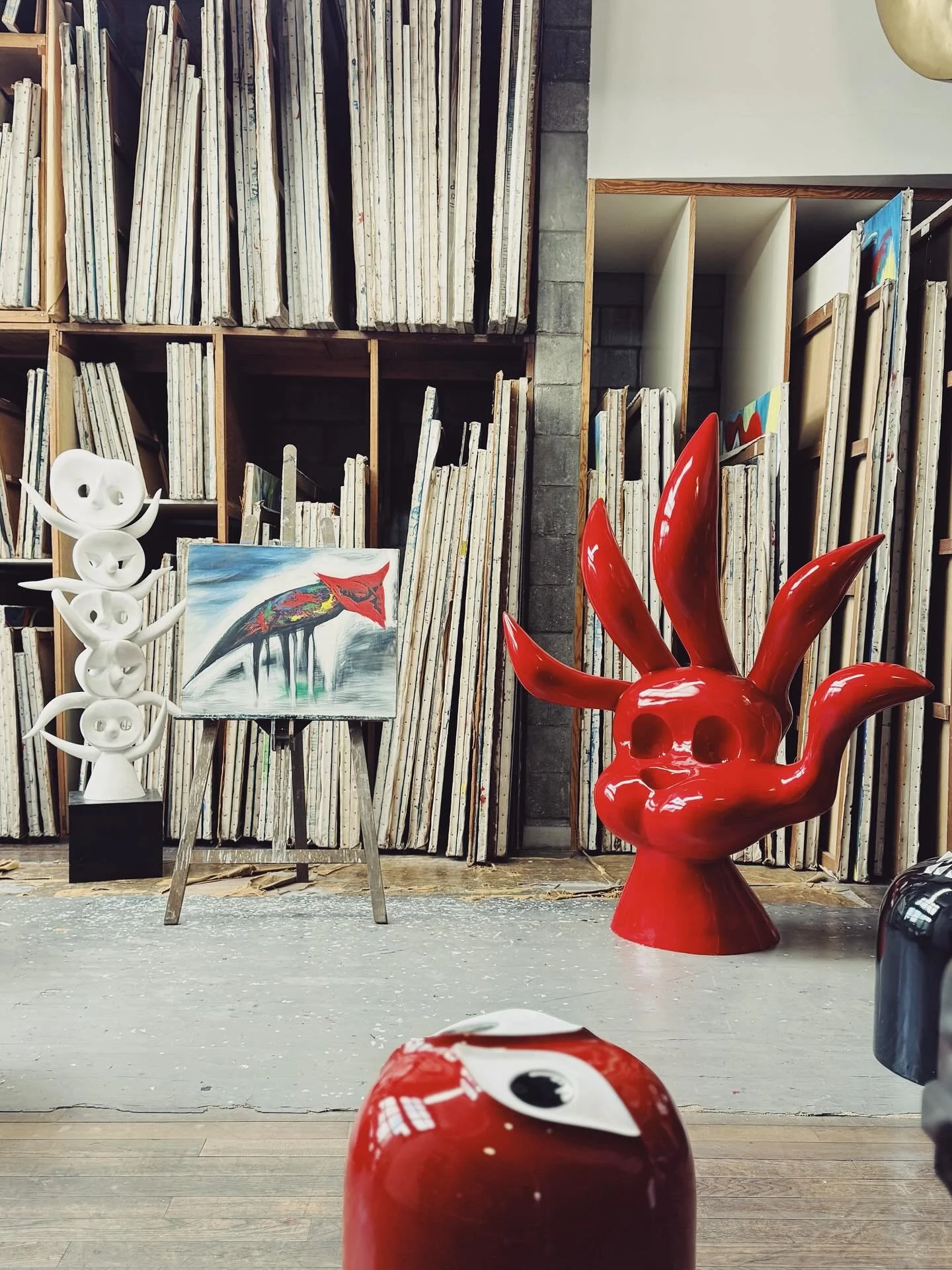 Studies are inspiring no matter where they are in the world. Creativity and creation translates // Taro Okamoto Memorial Museum, Tokyo.