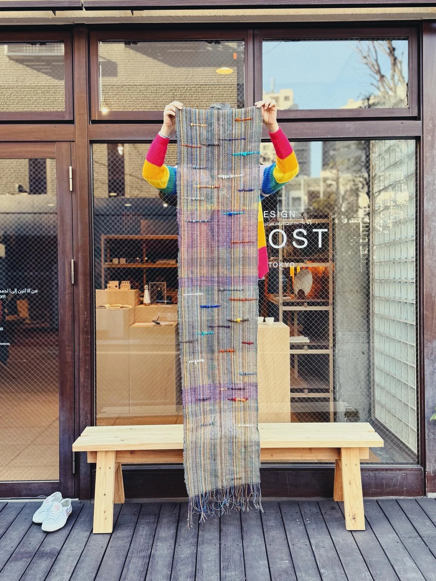 Outpost explorations in Saori, an expressive Japanese hand weaving technique.
We&rsquo;re here to do, not just see, and this was awesome.