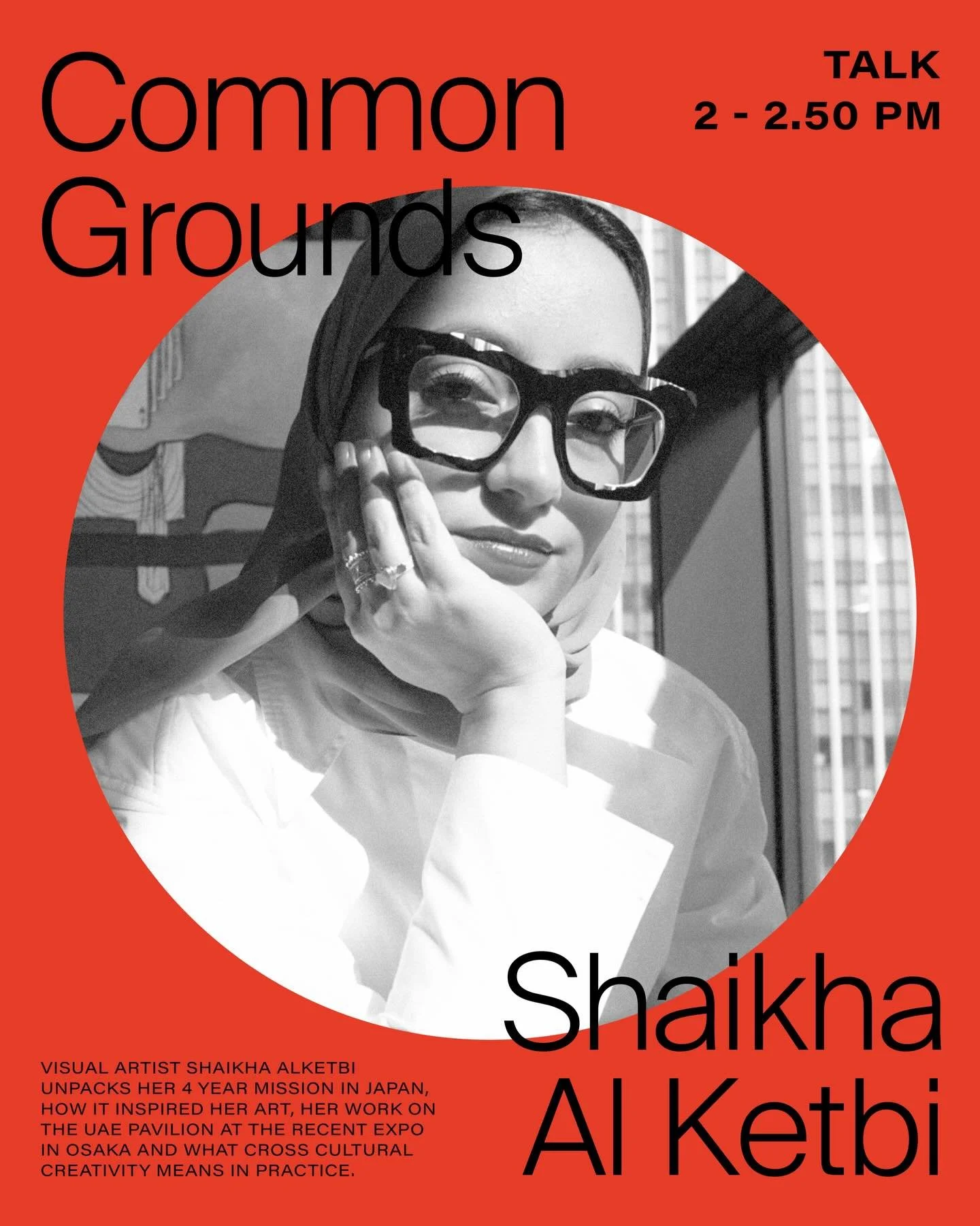 Small stages, big ideas. Low on hype but large on depth.
Here&rsquo;s the Final Draft lineup for Saturday with all the sessions that are free &amp; open to attend. There&rsquo;s some magic gonna happen. 
____
Check out www.finaldraft.ae for the sched