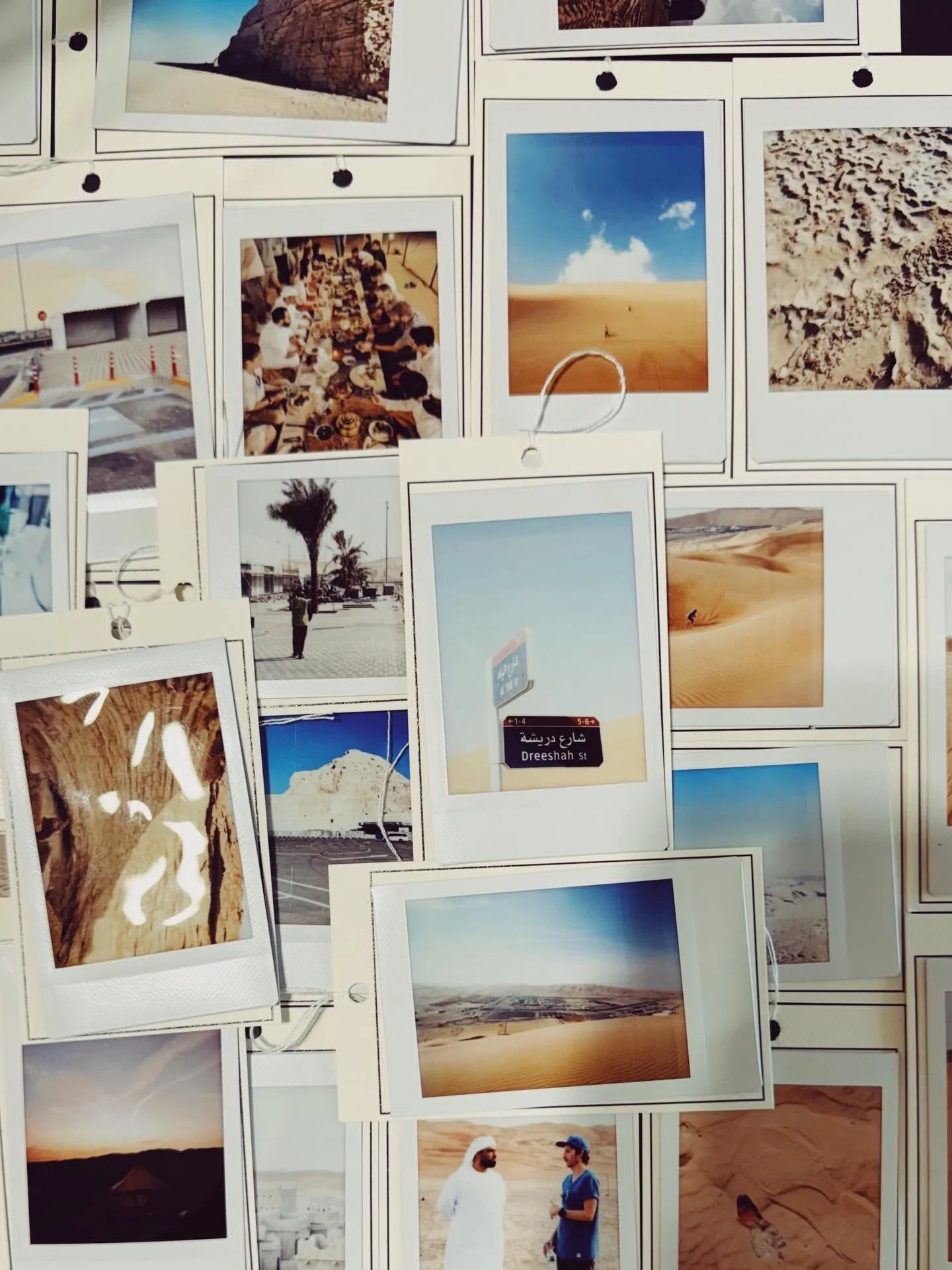 Finds from the annual spring clean / / this was an epic project: 40 creatives from around the world, exploring Abu Dhabi for a week, dreaming big, workshopping, clicking their instant cameras and trusting us to lead the whole thing. It was intense in
