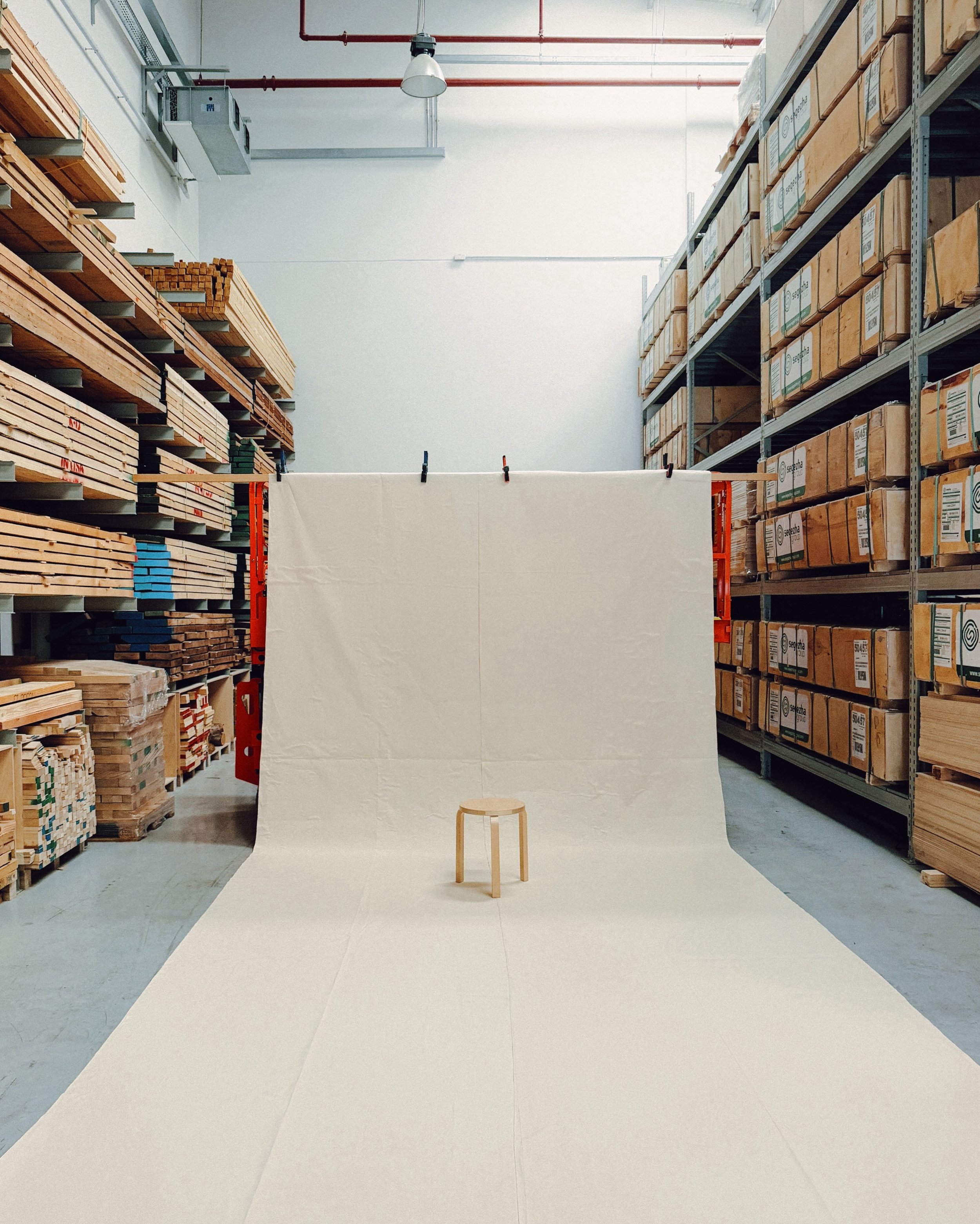 And some days we&rsquo;re just shooting @artekglobal stools in the warehouse. Which is also cool.