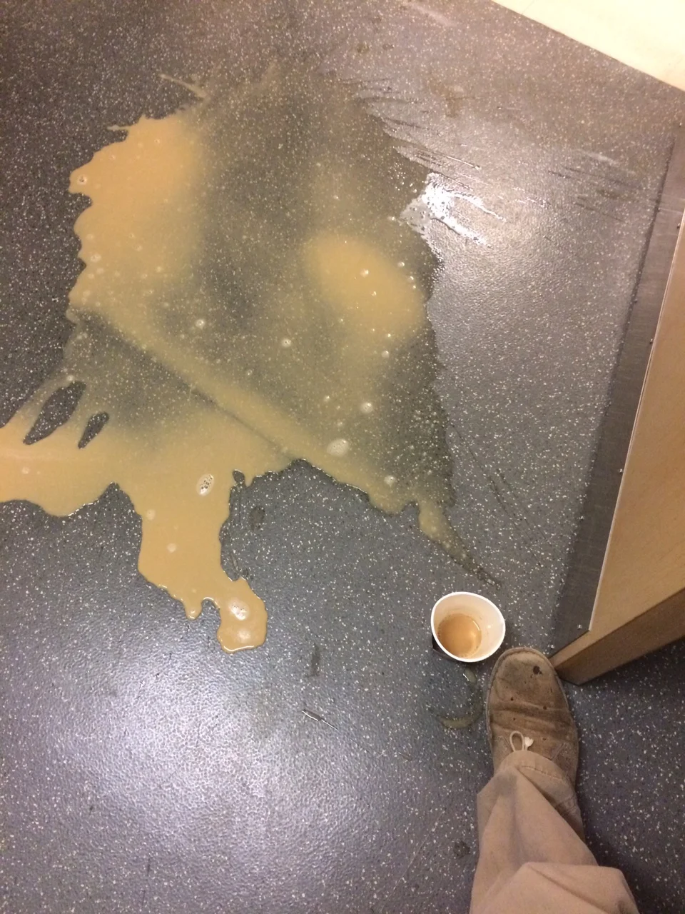 Spilled Coffee on a Monday Morning.
