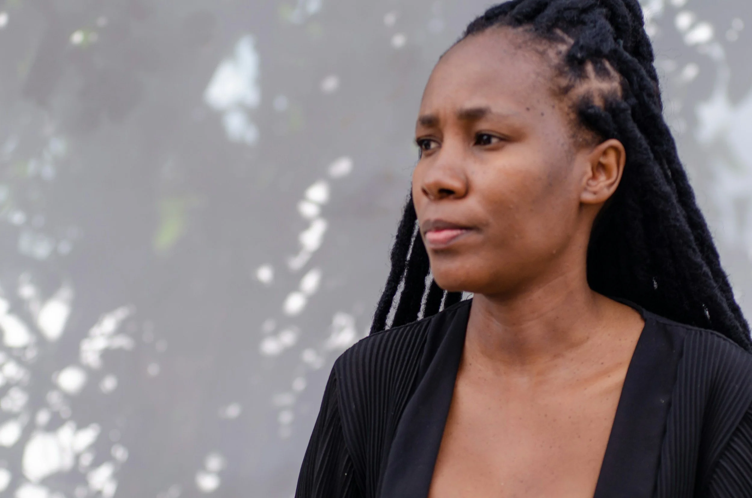 African American woman with braids in perimenopause in Oakland
