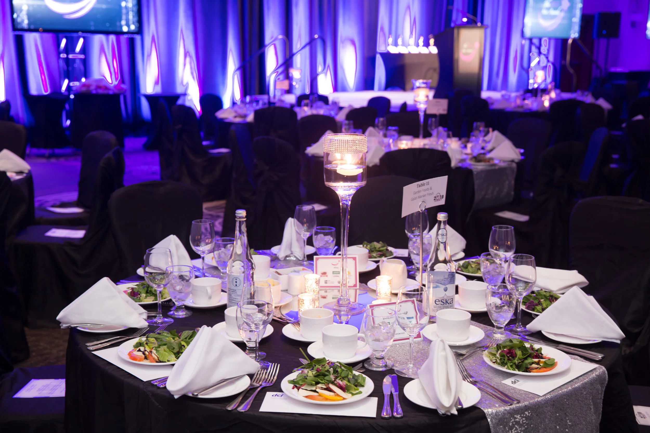 Included with the Gala Dinner is a full course meal, entertainment, featured products, product coupons and a memorable night!