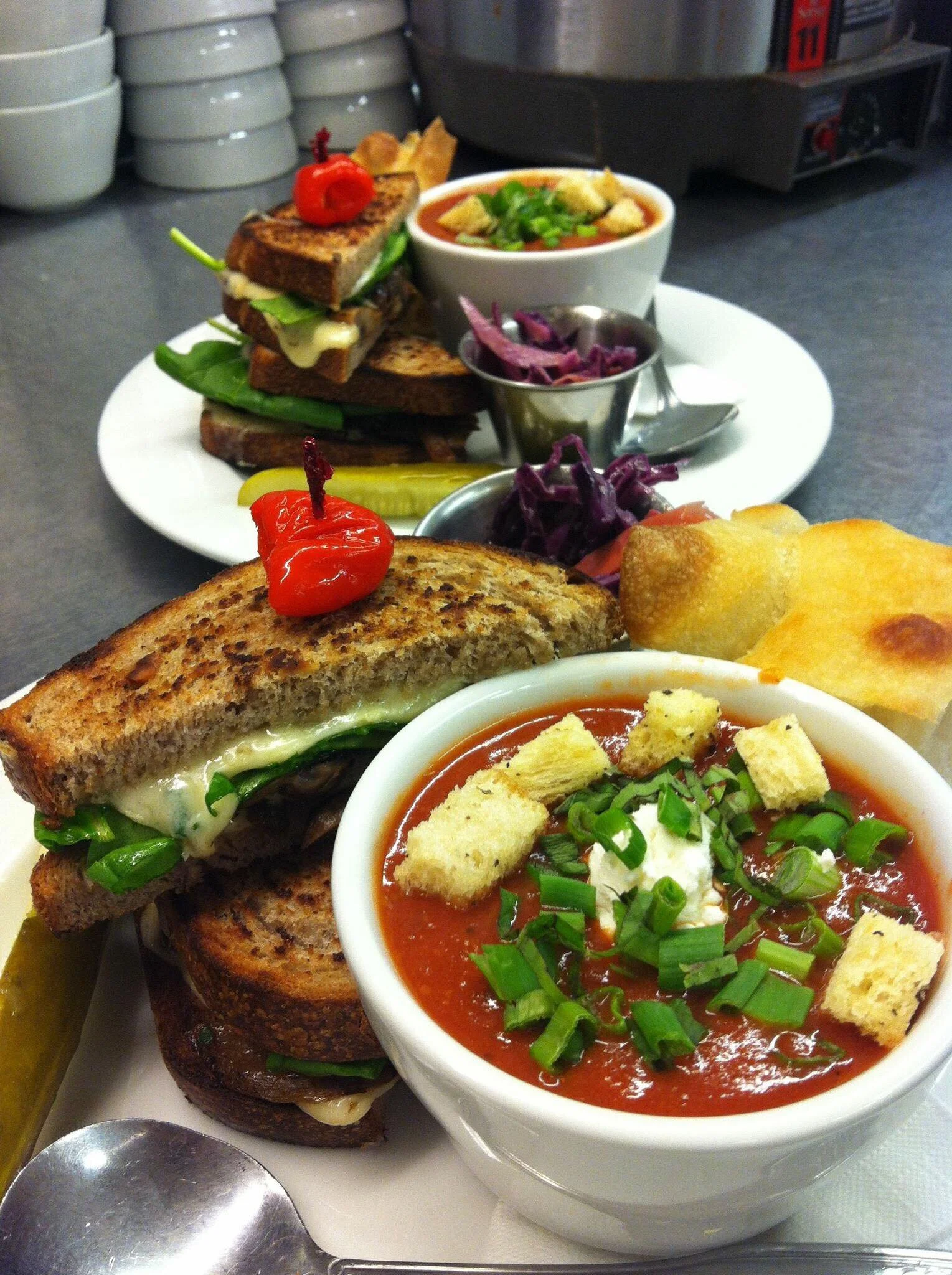 Open for business M-F from 11:00 am to 6:00 pm for Curbside or Delivery! @BigCityBreadCafe