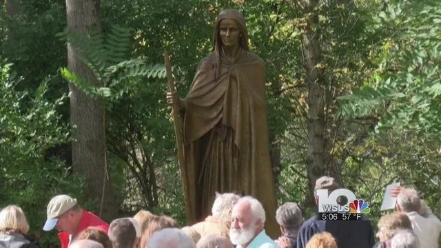 Radford's Mary Draper Ingles statue unveiled