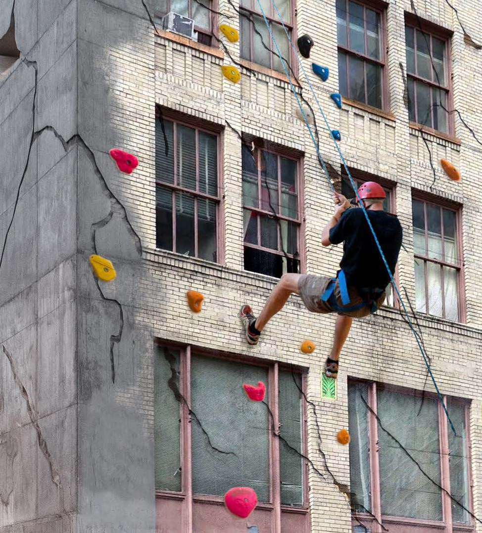Rock Climb Stunt