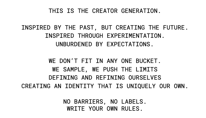 MANIFESTO