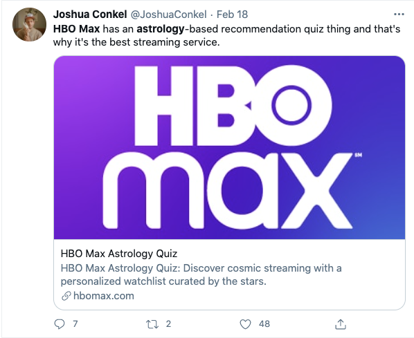  The astrology campaign received some great fan responses. 