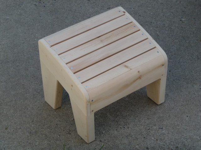 Adirondack Chair Foot Stool