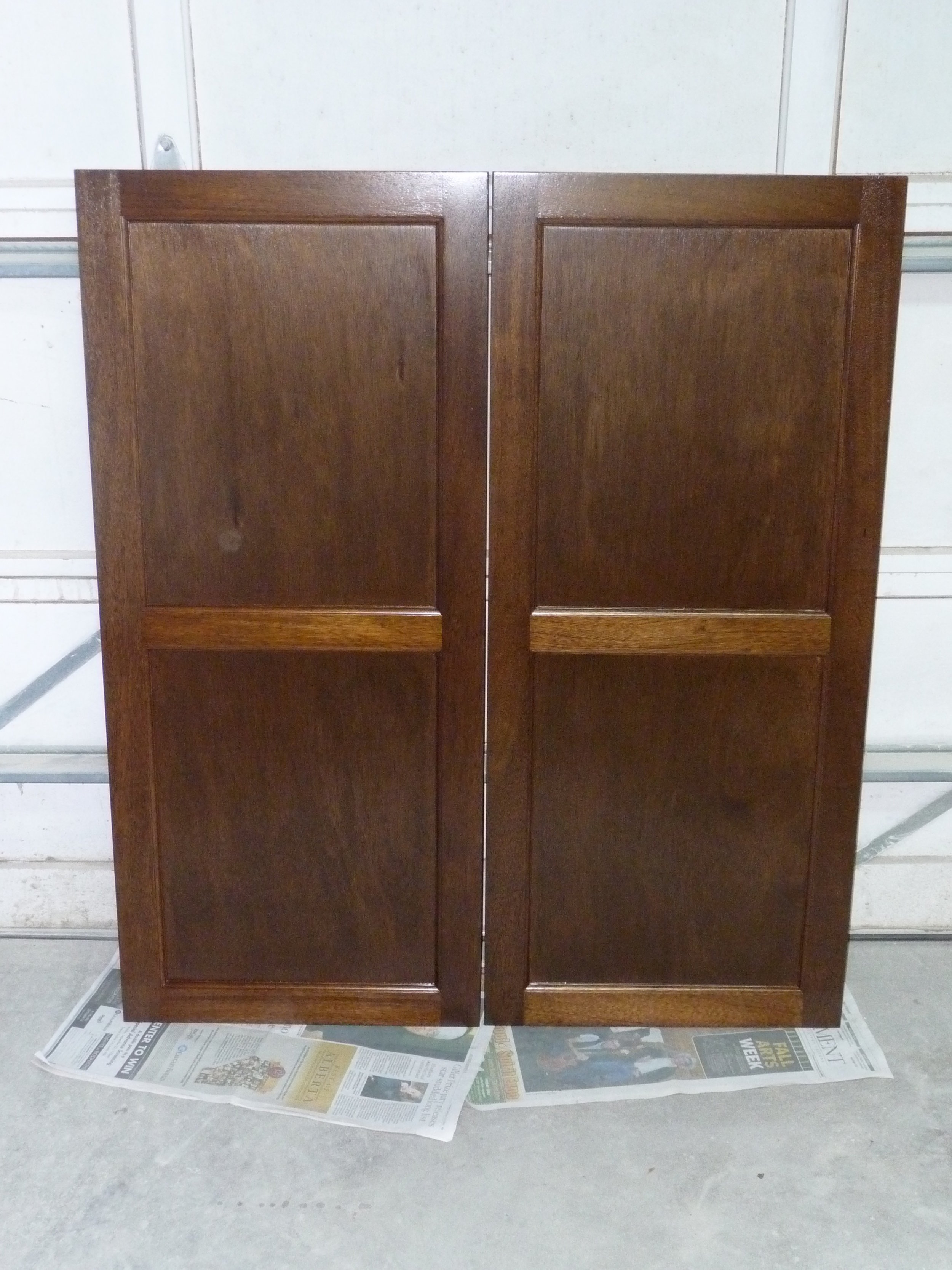 Mahoghany Cabinet Doors