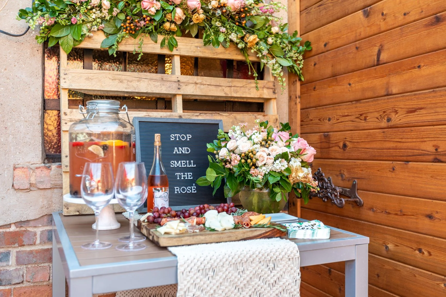 Berry Rosé Sangria & the Perfect Sangria Bar — Burklee Hill Vineyards