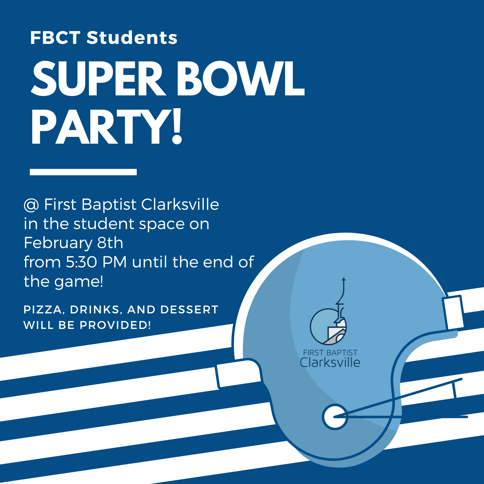 Student Super Bowl Party
