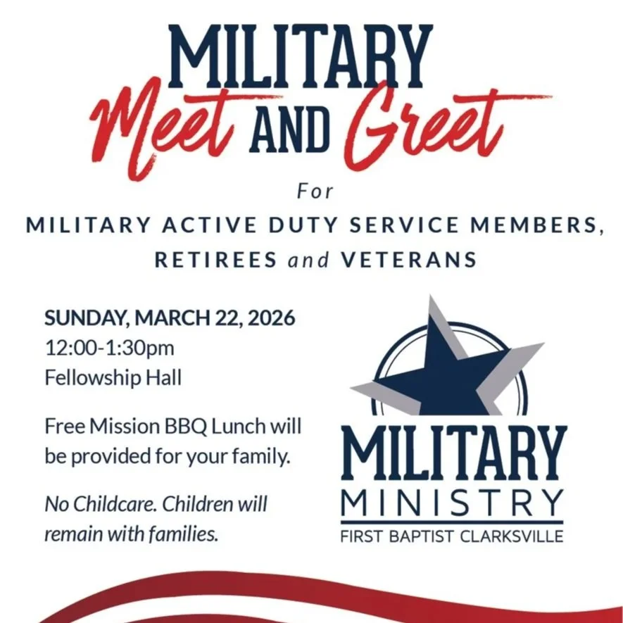 Military Meet &amp; Greet for Active Duty Service Members, Retirees, and Veterans