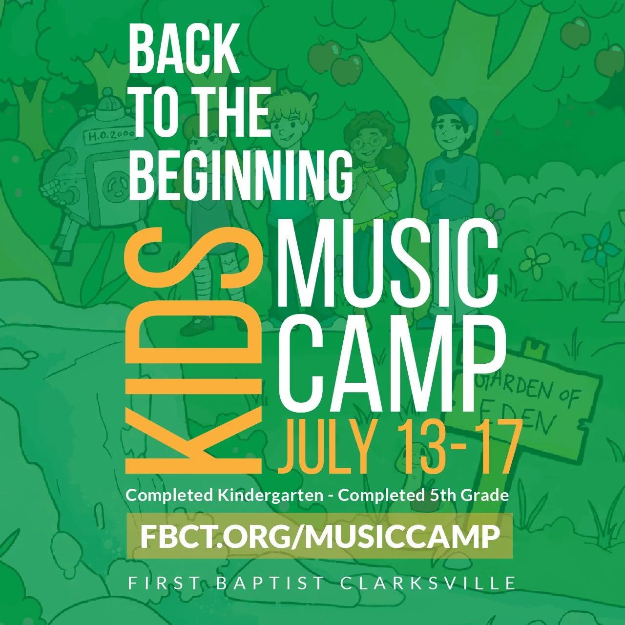 Kids' Music Camp Auditions