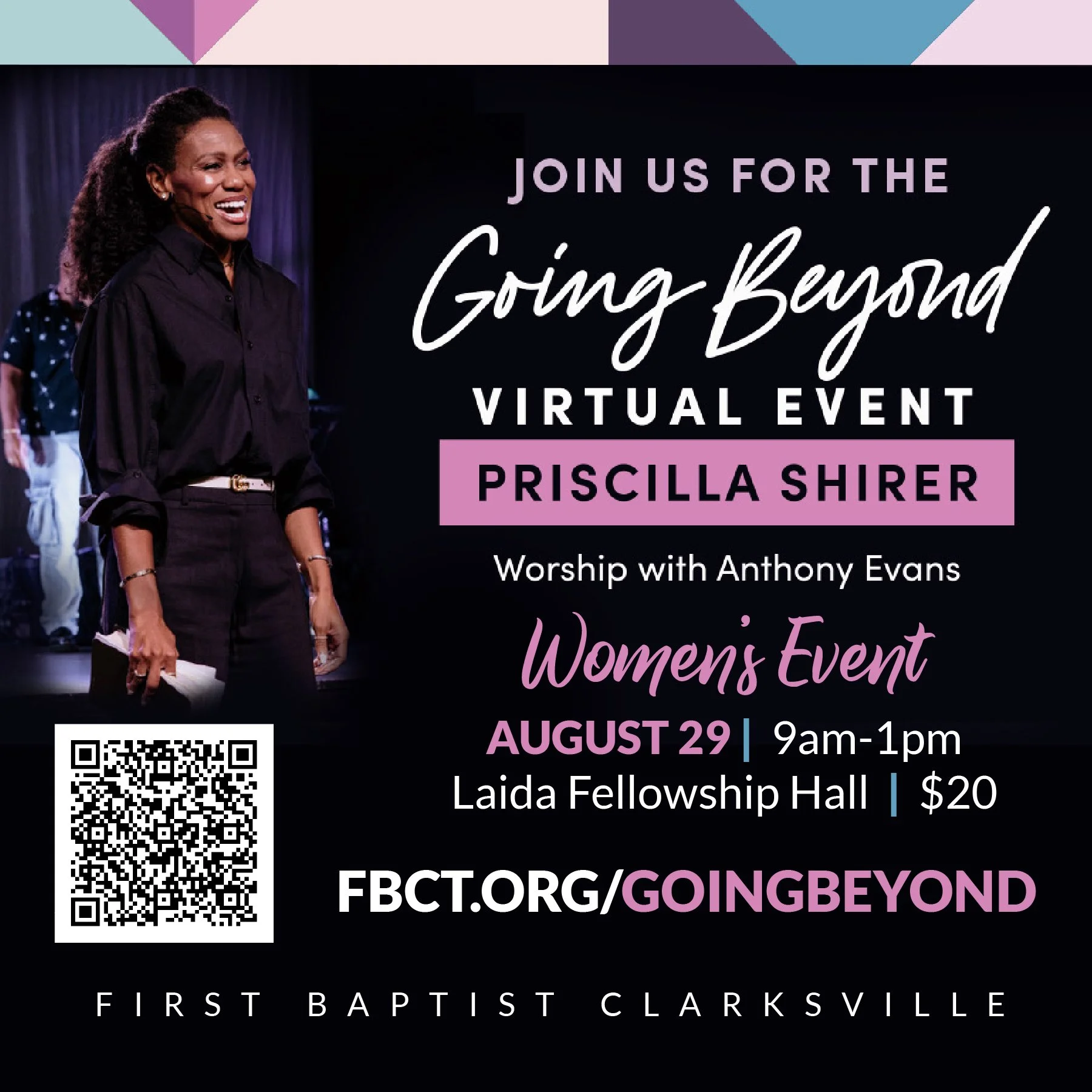 Going Beyond: Women’s Virtual Event with Priscilla Shirer
