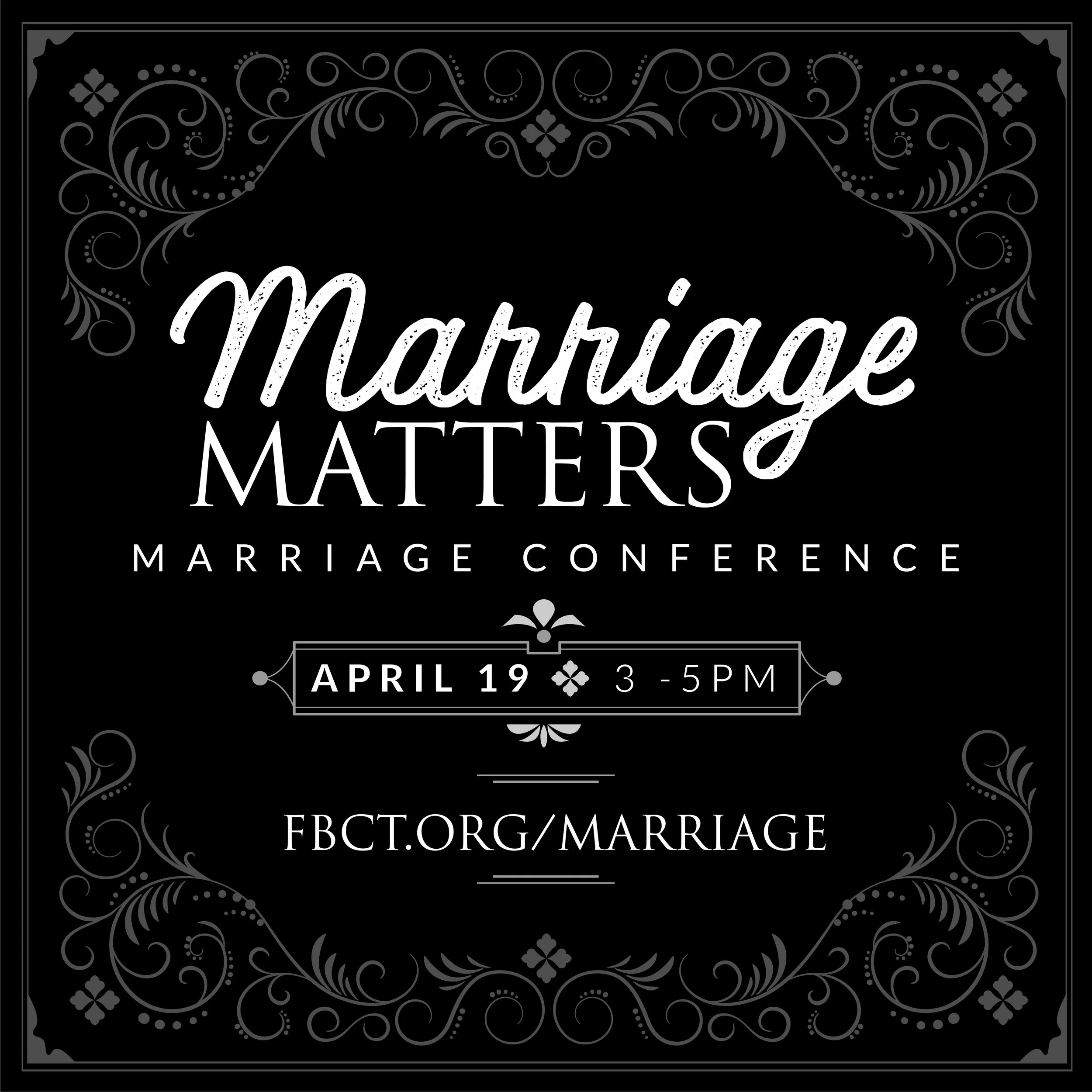 Marriage Conference