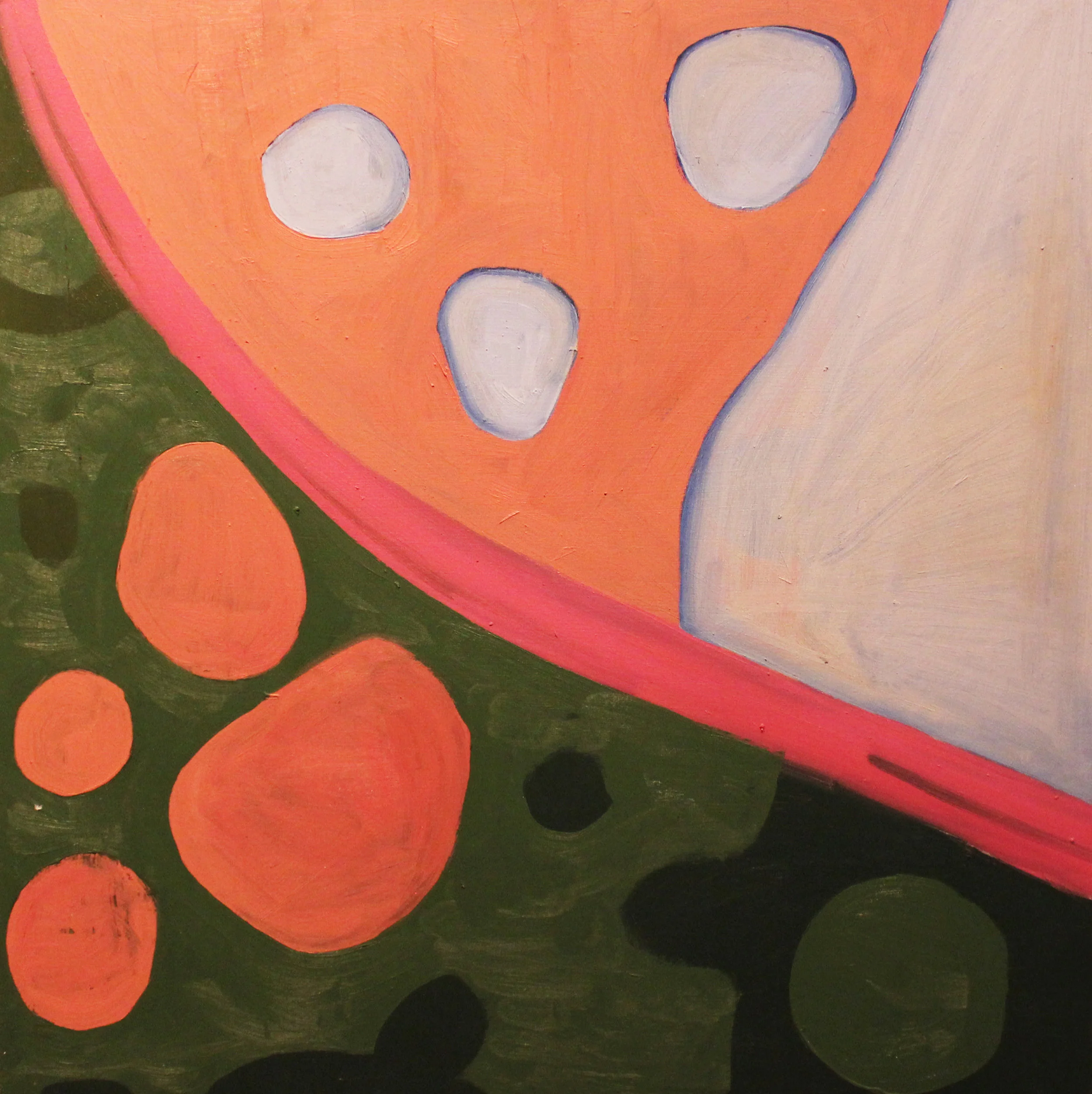    Irving,   2015, oil on panel, 24 x 24 in. 