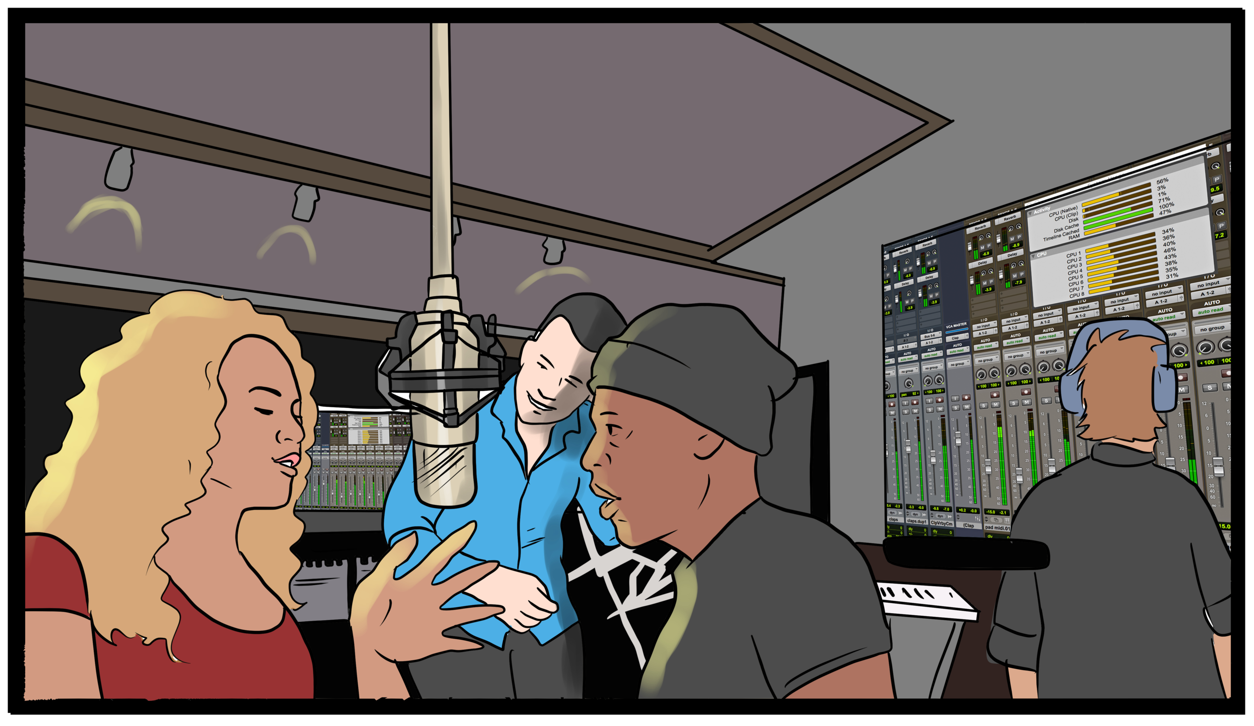 Protools recording studio storyboard.png
