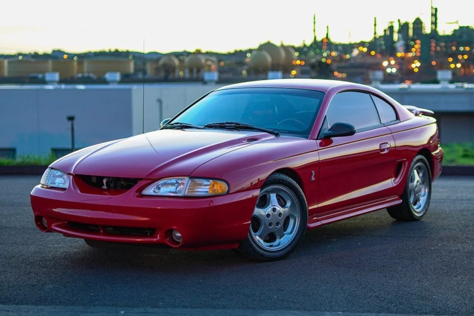 For Sale: 1994 Ford Mustang SVT Cobra Coupe (#1404, Rio Red, modified, 5.0L V8, 5-speed manual, 40K miles)