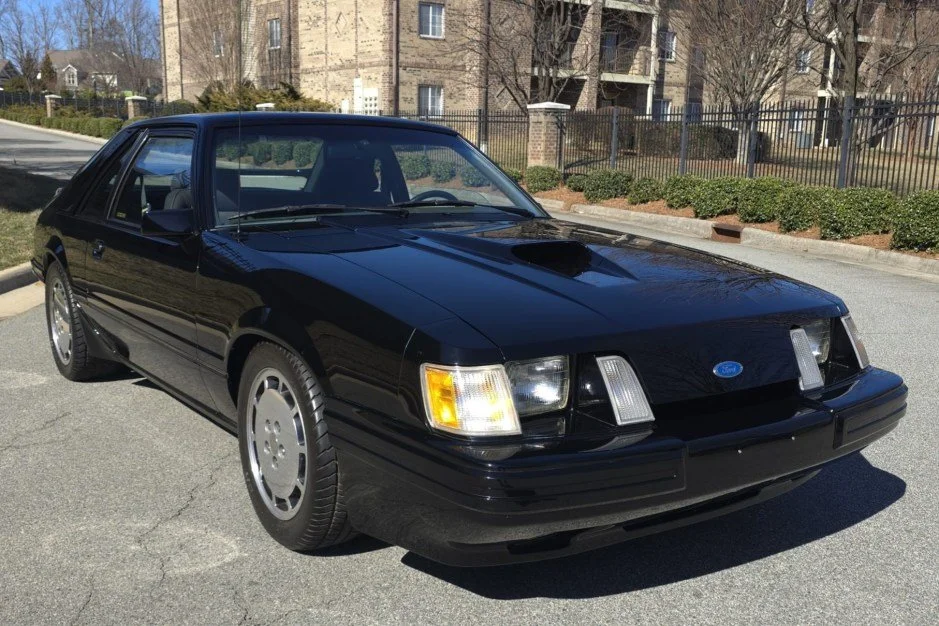For Sale: 1984 Ford Mustang SVO (black, turbo 2.3L I4, 5-speed manual, 6K miles)