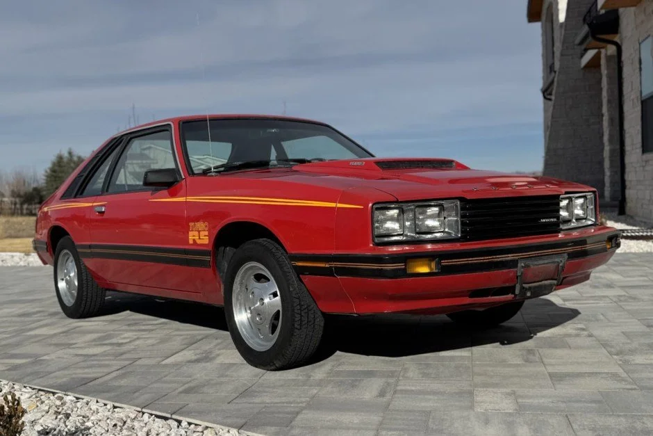 For Sale: 1979 Mercury Capri RS Turbo (red, turbo 2.3L I4, 4-speed manual, 8K miles)