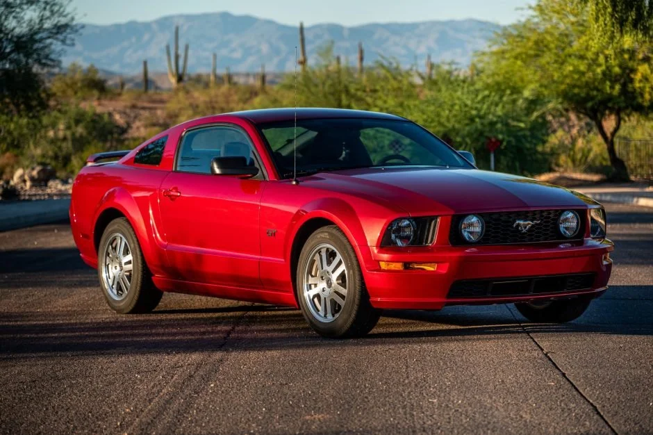 For Sale: 2005 Ford Mustang GT Coupe (Redfire, 4.6L V8, 5-speed manual, 2600 miles)
