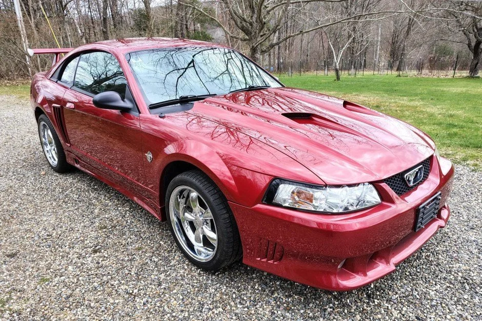 For Sale: 2003 Ford Mustang GT Coupe (Redfire, modified, supercharged 4.6L V8, 5-speed manual, 44K miles)