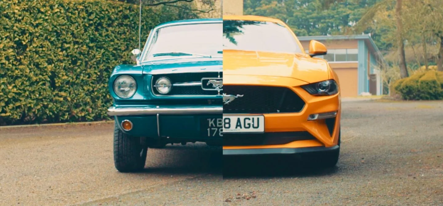 Classic Meets Coyote Video Brings The Pony Car Era Full Circle