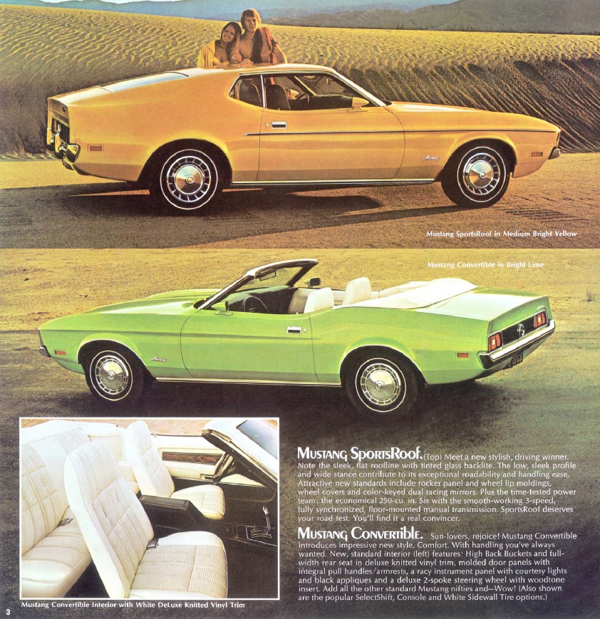 1972 Ford Mustang Brochure — StangBangers