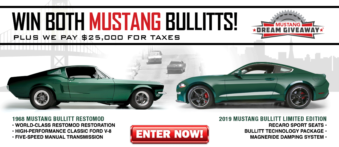 2018 Mustang Dream Giveaway