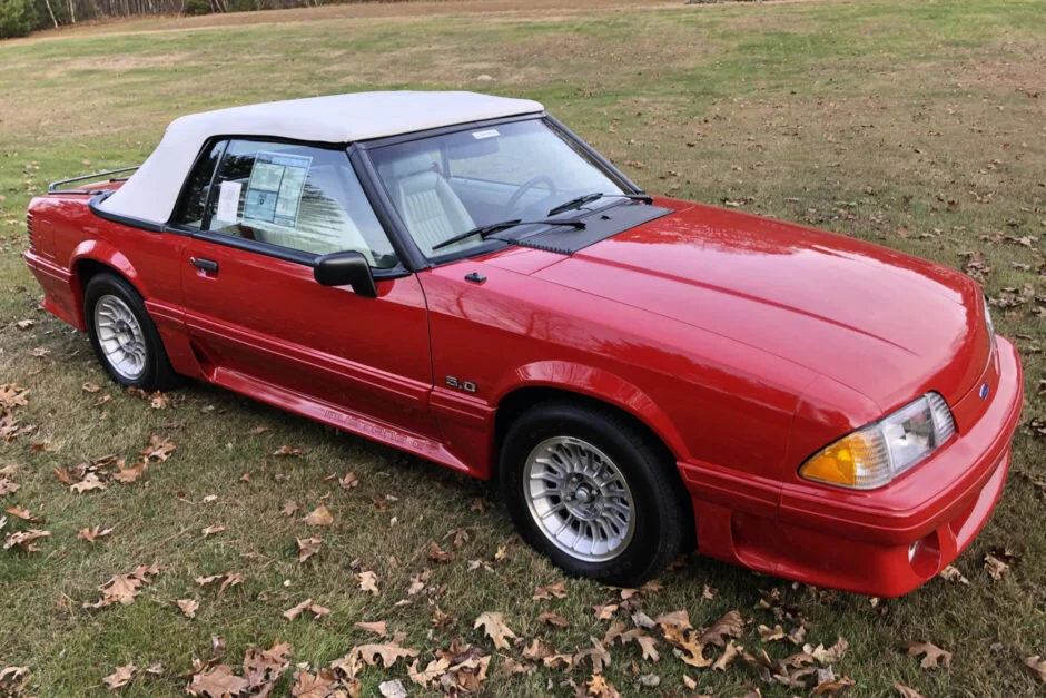 For Sale: 1990 Ford Mustang GT Convertible (5.0, 5-speed, 1300 miles)