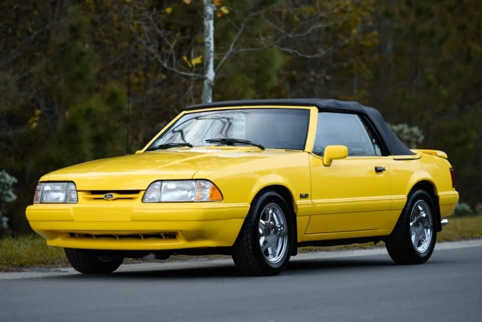 For Sale: 1993 Ford Mustang LX 5.0 "Feature Edition" Convertible (5-Speed, 13K-miles)