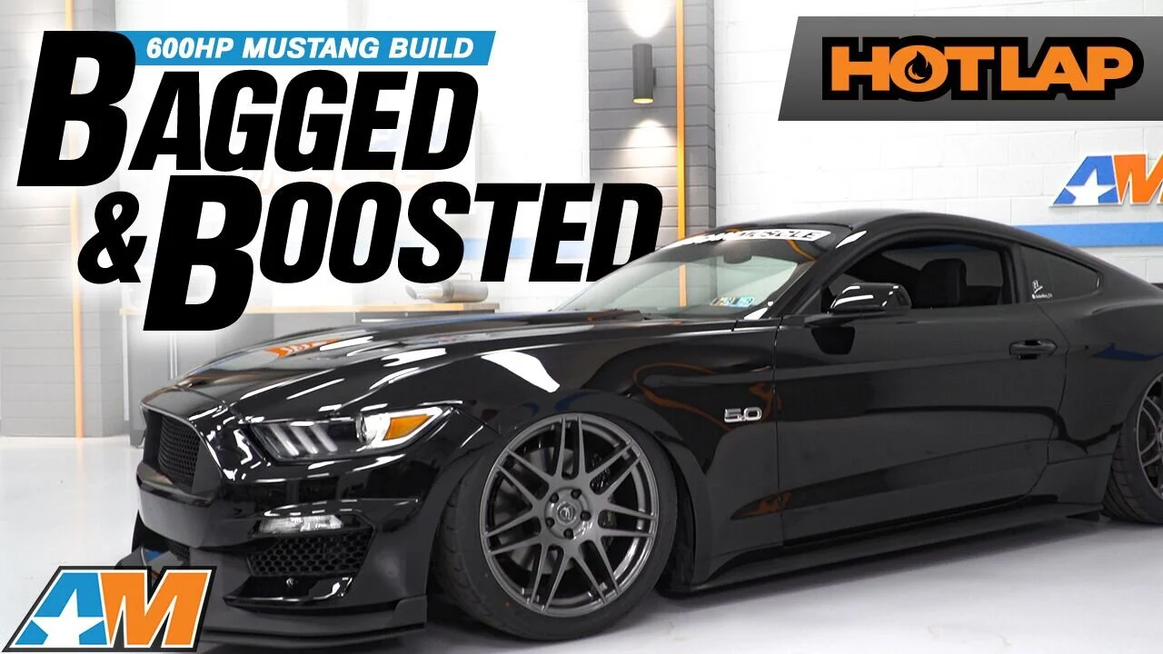 2017 Ford Mustang GT Gets Bagged and Boosted (AmericanMuscle)