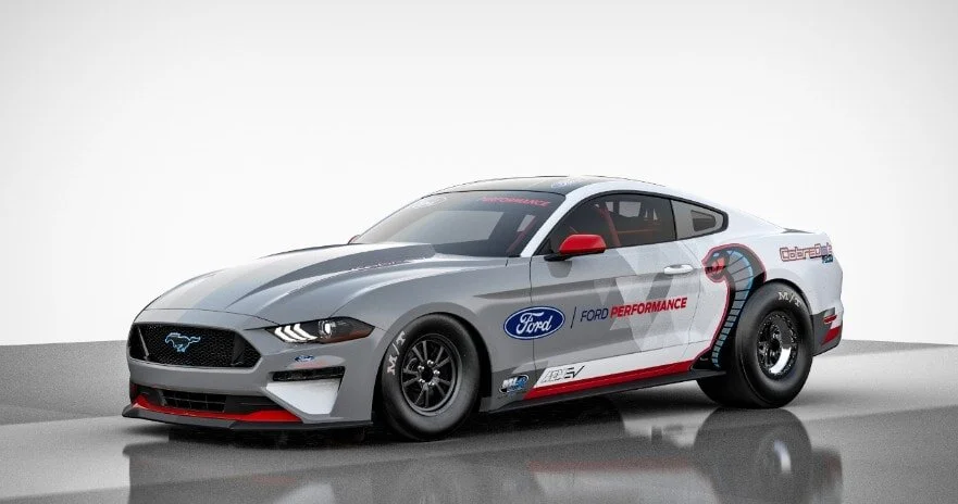 2020 Ford Mustang Cobra Jet 1400 All-Electric Dragster Prototype