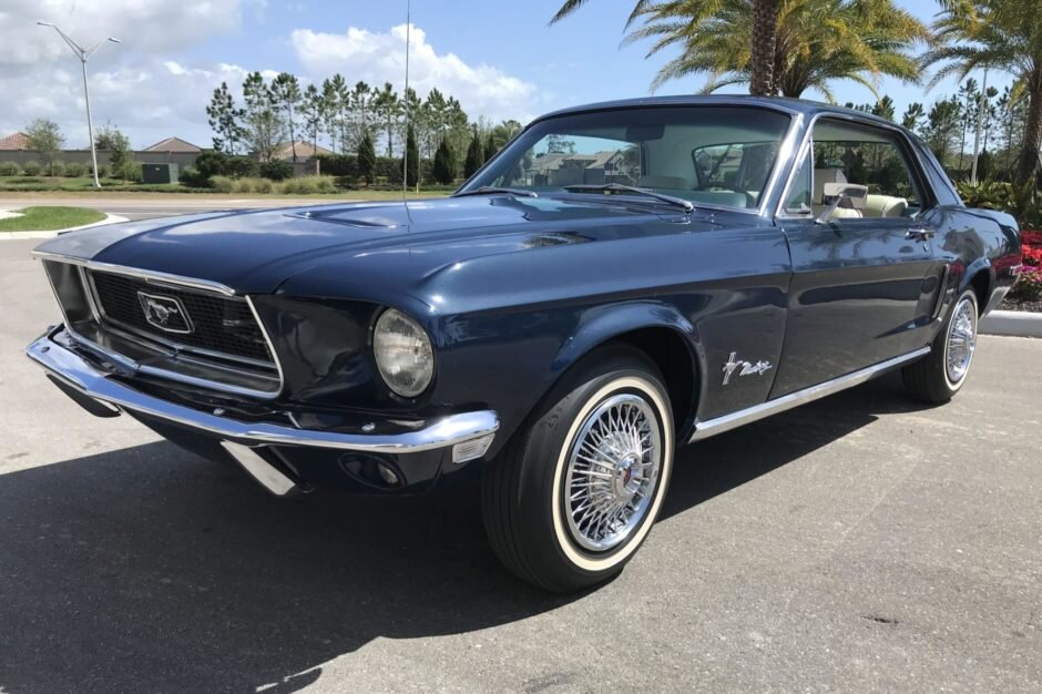 For Sale: 1968 Ford Mustang Coupe (200ci inline-6, 3-speed)