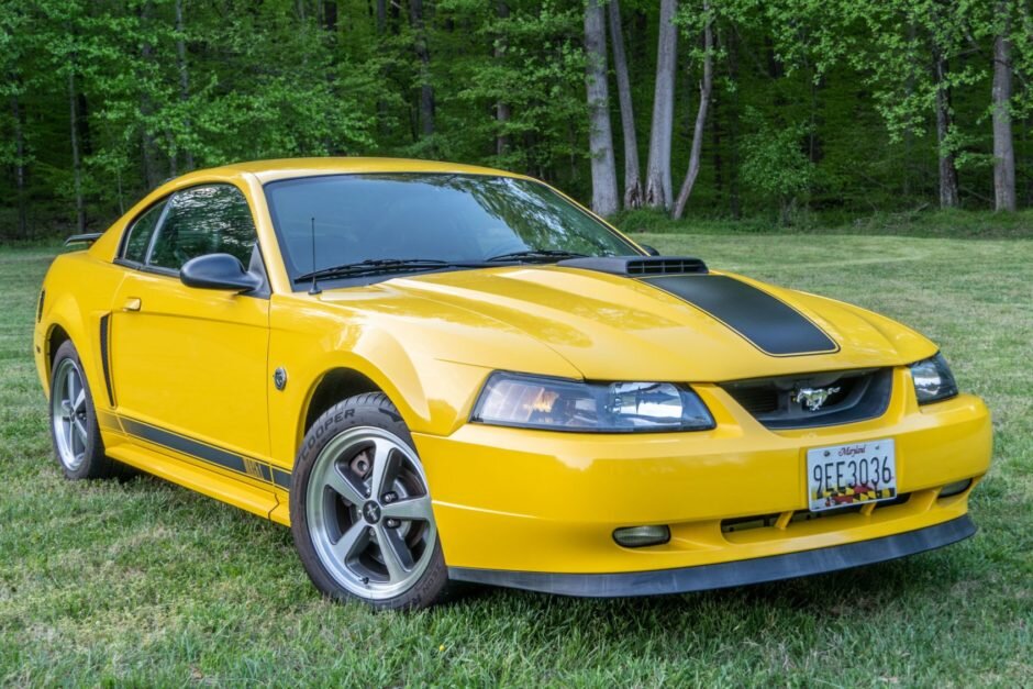 For Sale 04 Ford Mustang Mach 1 Screaming Yellow 4 6l Dohc V8 5 Speed 38k Miles Stangbangers