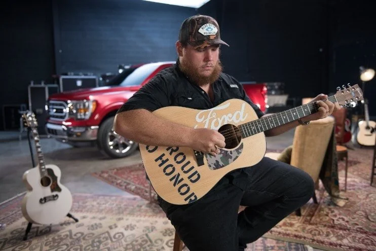 Ford and Country Music Star Luke Combs Team Up with Guitars 4 Vets to Honor America’s Veterans