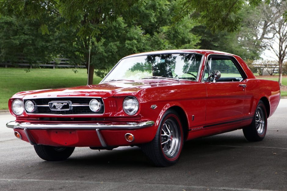 Mistillid klippe Modtager For Sale: 1966 Ford Mustang GT Coupe (Signal Flare Red, 289ci V8, 3-speed  auto) — StangBangers